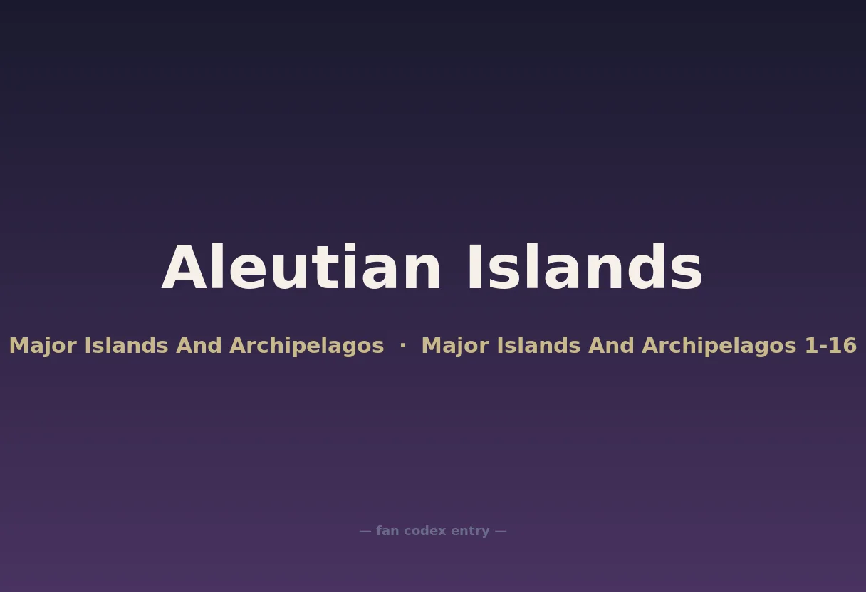 Aleutian Islands