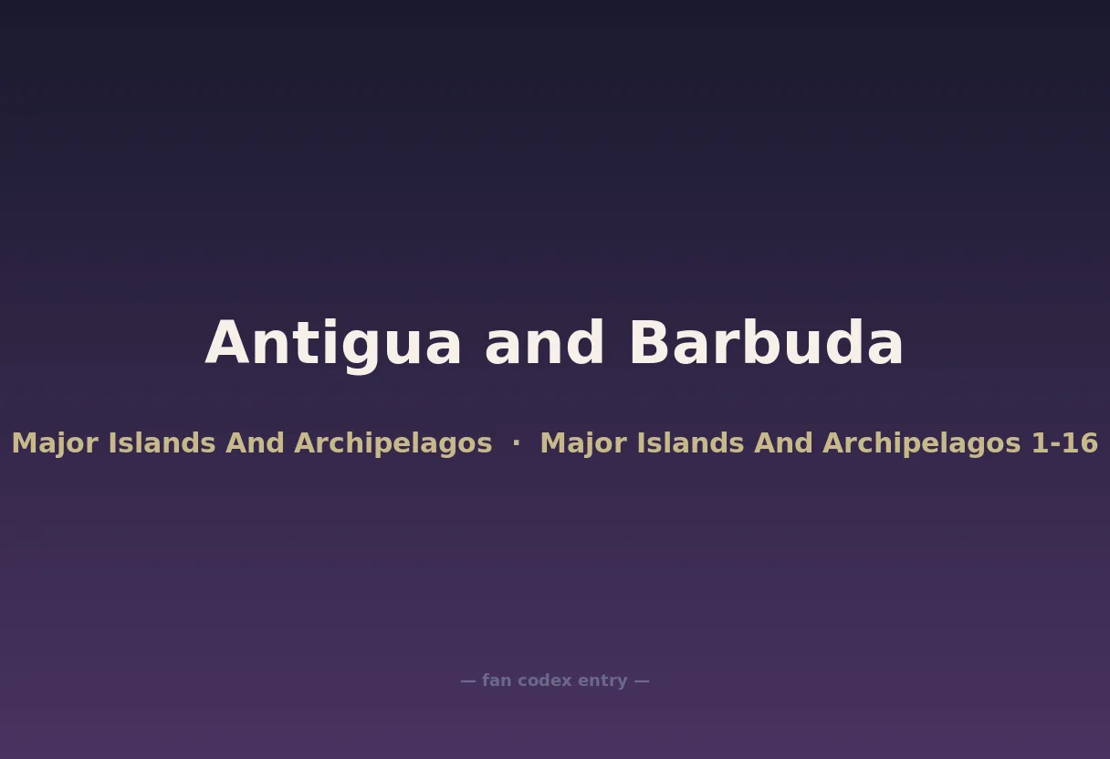 Antigua and Barbuda
