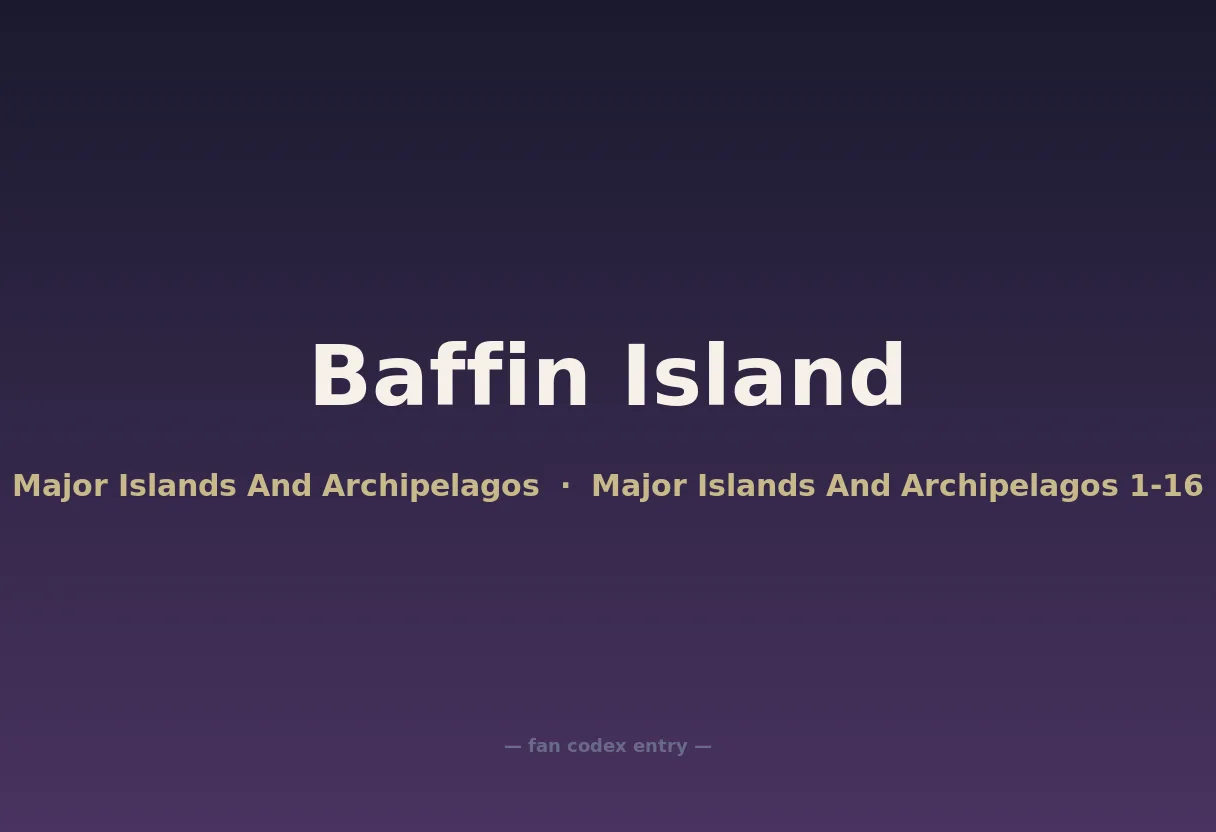 Baffin Island