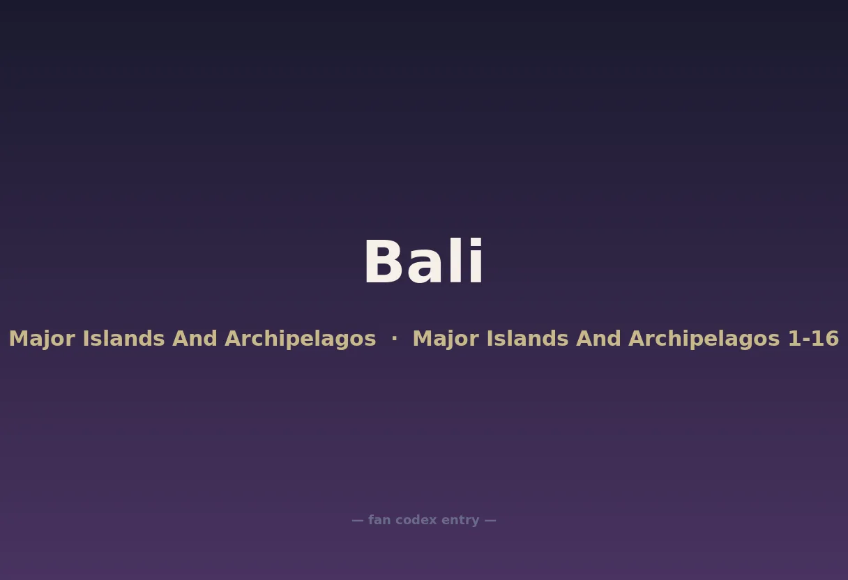 Bali