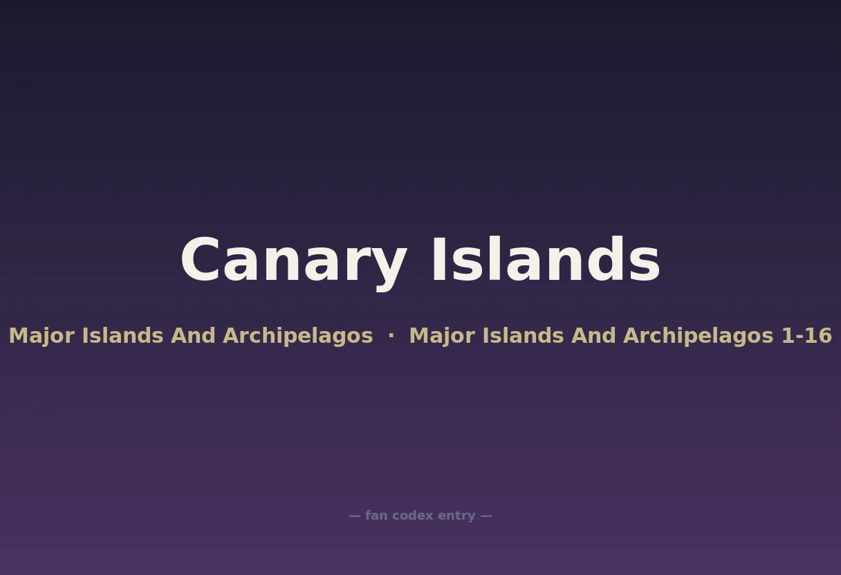 Canary Islands